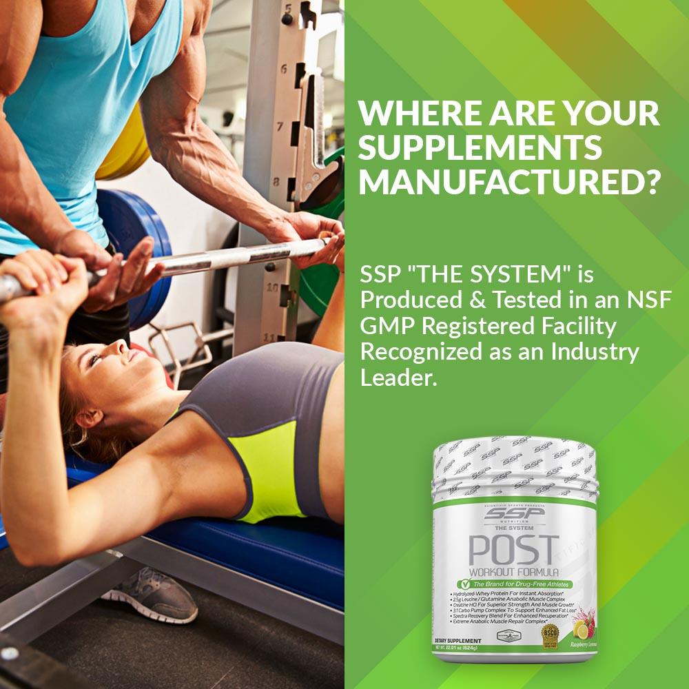 SSP Nutrition POST Workout Formula