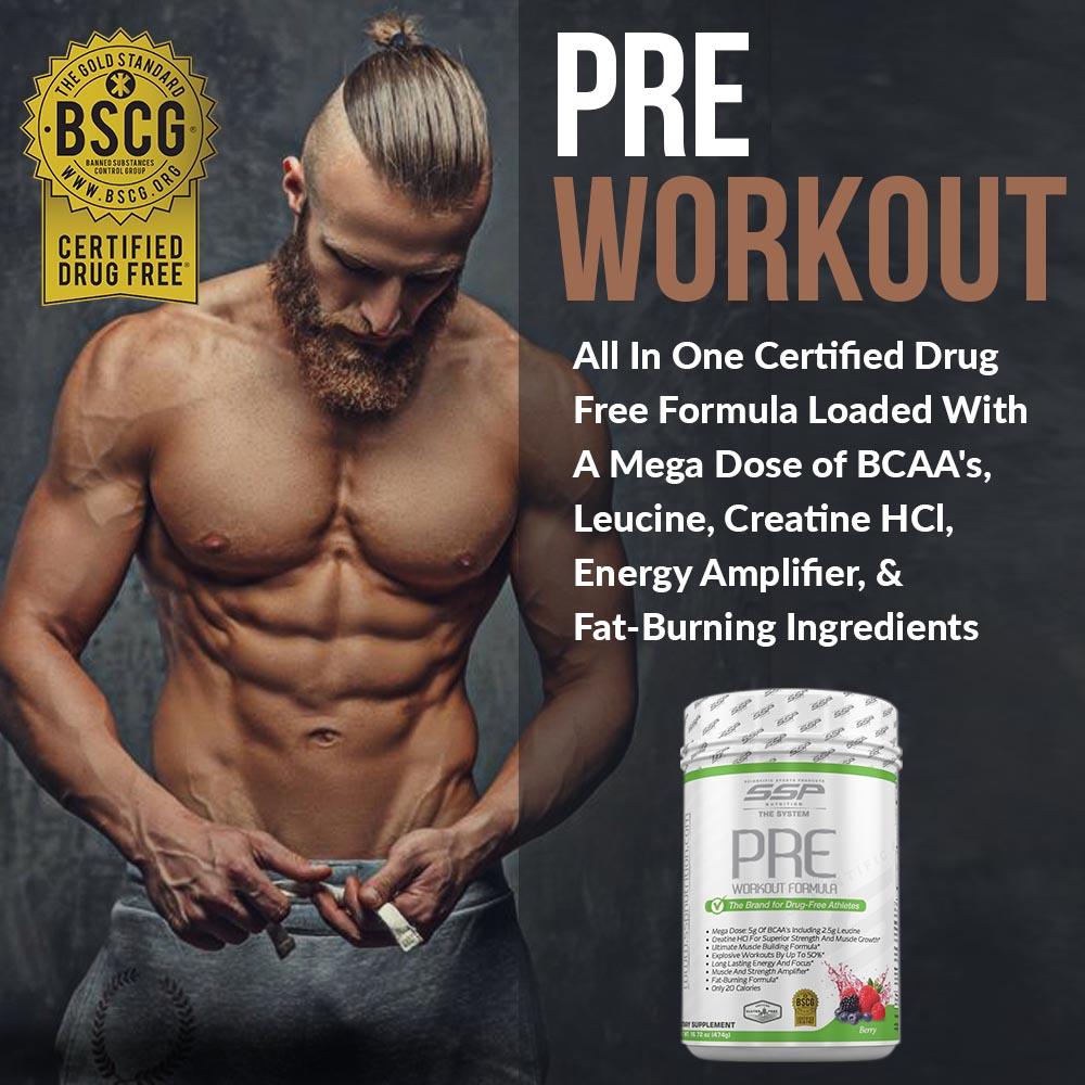 SSP Nutrition PRE Workout Formula