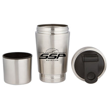 Load image into Gallery viewer, SSP Stainless Steel Shaker w/ built in mixing lid and storage compartment
